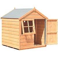 Shire Playhut 4' x 4' (Nominal) Shiplap T&G Timber Playhouse (91557)