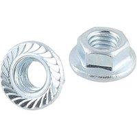 Easyfix Carbon Steel Flange Head Nuts M5 100 Pack (915GX)