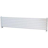 Ximax Fortuna 410mm x 1800mm 2754BTU White Horizontal Designer Radiator (915TP)