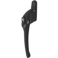Fab & Fix Right-Handed Connoisseur Espagnolette Offset Window Handle Black (9166P)