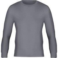 Workforce WFU2600 Long Sleeve Thermal T-Shirt Base Grey Small 32-34" Chest (916PW)