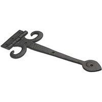 Hardware Solutions Antique Black Tudor Hinges 385mm x 160mm 2 Pack (917KK)