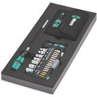 Wera 9750 Kraftform Kompakt + Tool-Check PLUS 1 Foam Insert Interchangeable Screwdriver Set 57 Pcs (917XX)