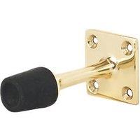 Cylinder Door Stops 64 x 38mm Polished Brass Effect 5 Pack (91824)