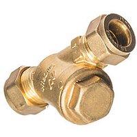 Altecnic Brass Compression Strainer 15mm (918FA)