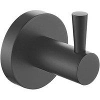 Bristan Round Robe Hook Black (918JE)