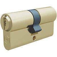 Smith & Locke 6-Pin Cylinder Lock 50-50 (100mm) Brass (918PX)