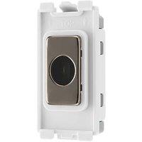 British General Grid Brush Flex Outlet Black Nickel (919RF)
