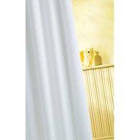 Croydex Vinyl Shower Curtain White 1800mm x 1800mm (92039)