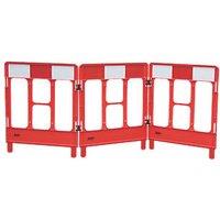 JSP Workgate 3-Gate Barrier Red 838mm (92072)
