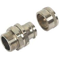 Adaptaflex Type B Straight Swivel External Thread Conduit Fittings M25 x 25mm 10 Pack (92101)