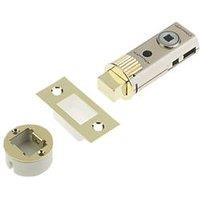 Union Polished Brass Tubular Privacy Bolt 60mm Case - 44mm Backset (9215V)