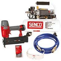 Senco AC4504 4Ltr Brushless Electric Compressor and Finish Nailer Kit 230V (921PG)