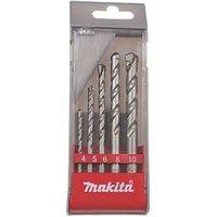 Makita Straight Shank Masonry Drill Bit Set 5 Pieces (921XP)