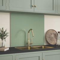 Splashback Sage Green Self-Adhesive Kitchen Splashback 900mm x 750mm x 6mm (921YR)