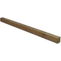 Forest Natural Timber Fence Posts 100mm x 100mm x 1800mm 4 Pack (922JG)