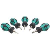 Wera Set 2 Mixed Stubby Screwdriver Set 5 Pieces (922PK)