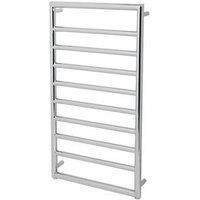Towelrads 900mm x 500mm 771BTU Chrome Flat Designer Towel Radiator (922RY)