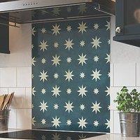 House Beautiful Jasper Indigo Kitchen Splashback 900mm x 750mm x 6mm (923JM)