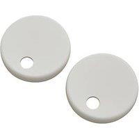 Highlife Bathrooms WC Seat Hinge Cover Caps 2 Pack (923TJ)