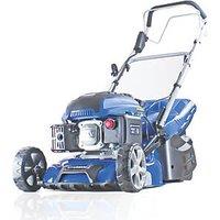 Hyundai HYM430SPER 43cm 139cc Self-Propelled Rotary Electric Start Petrol Roller Lawn Mower (924HM)