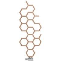 Terma Hex 1200mm x 486mm 1180BTU Copper Vertical Designer Radiator (924HR)
