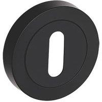 Smith & Locke Standard Escutcheon (Single) Matt Black 50mm (924HY)