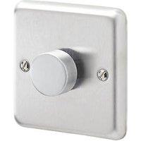MK Contoura 1-Gang 2-Way Dimmer Switch Brushed Stainless Steel (924RG)