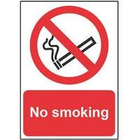 Essentials "No Smoking" Sign 210mm x 148mm (926HL)
