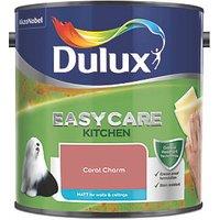Dulux Easycare 2.5Ltr Coral Charm Matt Emulsion Kitchen Paint (926RT)