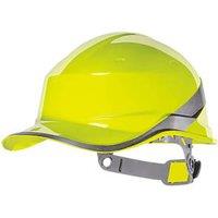 Delta Plus Diamond V Reversible Safety Helmet Yellow (9270P)