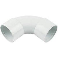 FloPlast Bends 92.5 White 40mm 5 Pack (92756)