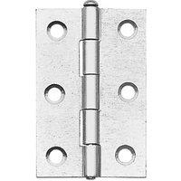 Zinc-Plated Loose Pin Butt Hinges 76mm x 29mm 2 Pack (927PR)