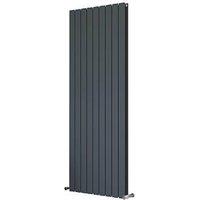 Ximax 1800mm x 670mm 6038BTU Anthracite Vertical Designer Radiator (9289H)