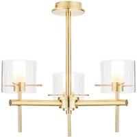 Spa Gene Ceiling Light Fitting Satin Brass (928VJ)
