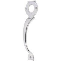 GateMate Classic Long Throw Lock Pull Handle Chrome-Plated (928YV)