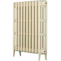 Arroll 760mm x 754mm 3719BTU Cream Cast Iron 4 Column Radiator (9293F)