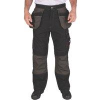 Lee Cooper LCPNT224 Cargo Holster Trousers Black 36" W 31" L (9298F)