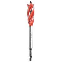 Armeg Wood Beaver Hex Shank 4-Flute Auger Wood Drill Bit 20mm x 165mm (93110)