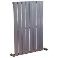 Ximax 900mm x 595mm 2038BTU Silver Vertical Designer Radiator (9328H)