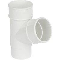 FloPlast RY1BL Round Pipe Branch White 68mm (93305)