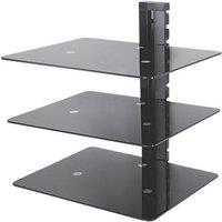 AVF 3-Shelf AV Platform Black (933HP)