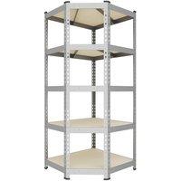 RB Boss Fastlok UDL/GALV 5-Tier Metal Garage Shelving Unit 560mm x 1000mm x 1800mm (933TW)