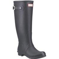 Hunter Original Tall Wide Size 7 Womens Black Non Safety Wellies (933YG)