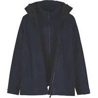 Regatta Defender III Womens 3-in-1 Jacket Navy/Black Size 20 (934JU)
