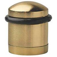 Security Solutions Cylinder Door Stop 31 x 37.5mm Brushed Brass (935KK)