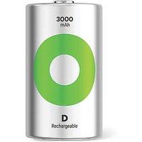 GP Batteries Recyko Rechargeable D 1.2V Ni-MH Batteries 2 Pack (935RM)