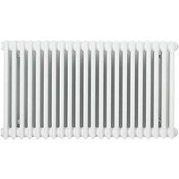 Acova 600mm x 1410mm 4637BTU White Horizontal 2 Column Radiator (93661)
