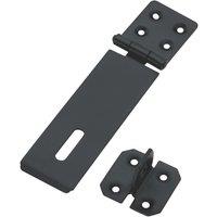 Smith & Locke Hasp & Staple Black Powder-Coated 120mm (936VE)