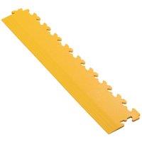 Ecotile ESD X-Joint 5mm Interlocking Ramp Edges Yellow 497mm x 90mm 2 Pack (936YU)